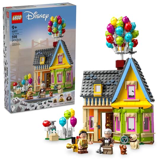 LEGO® Disney and Pixar ’Up’ House 43217 Building Toy Set (598 Pieces)
